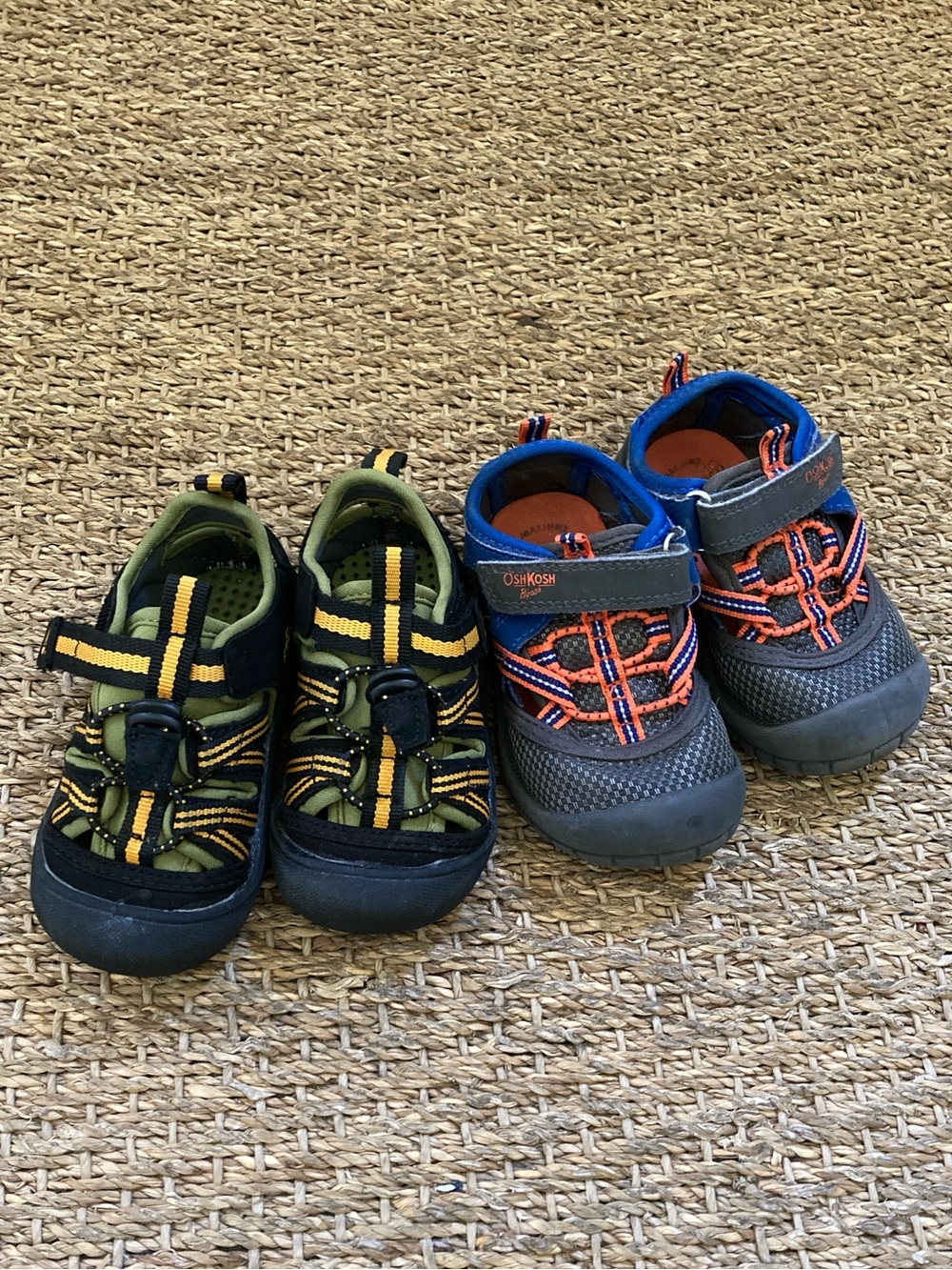 2 Pairs Toddler Sandals Size 5